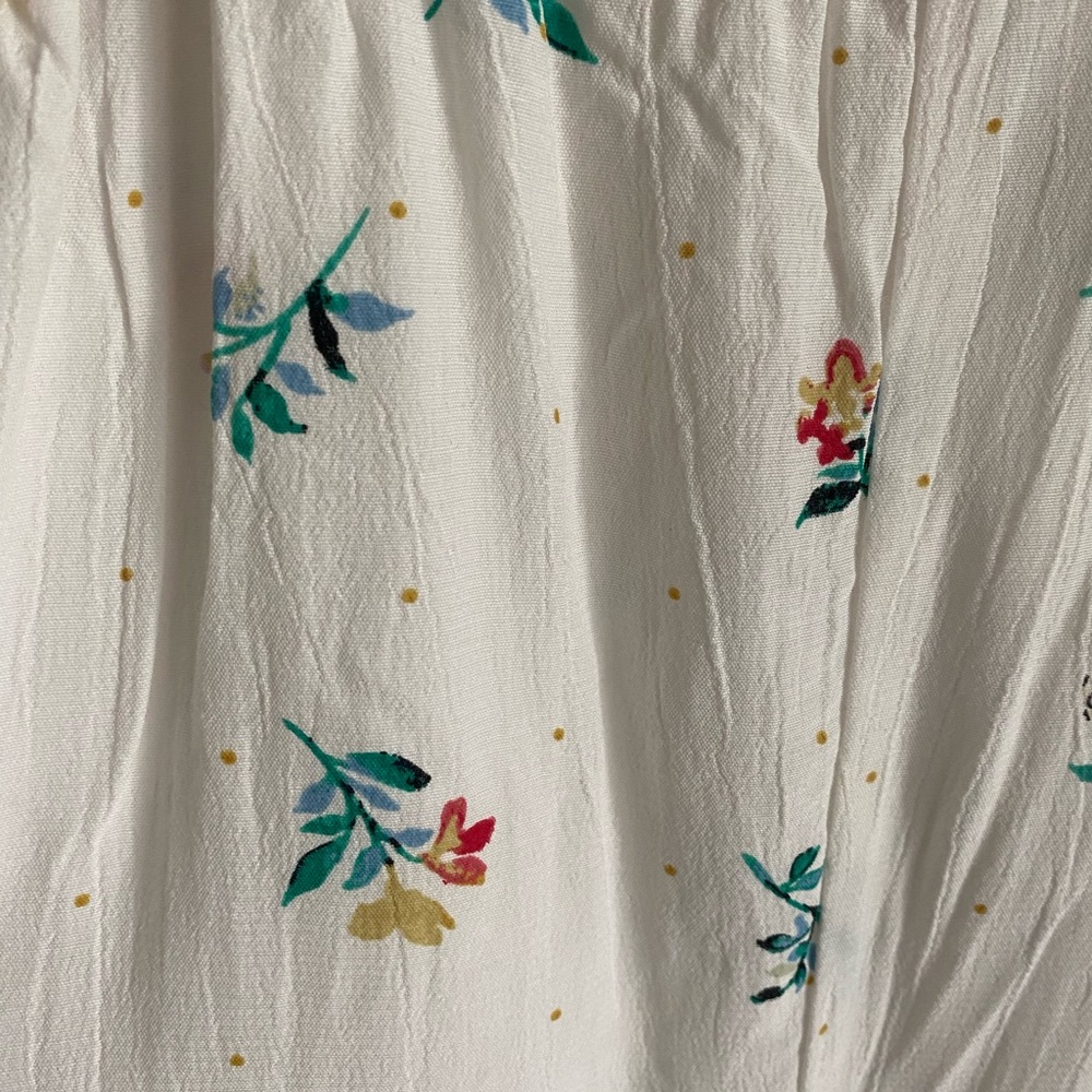 O'Neill Girls White Floral and Polka Dot Romper - Picture 2 of 7